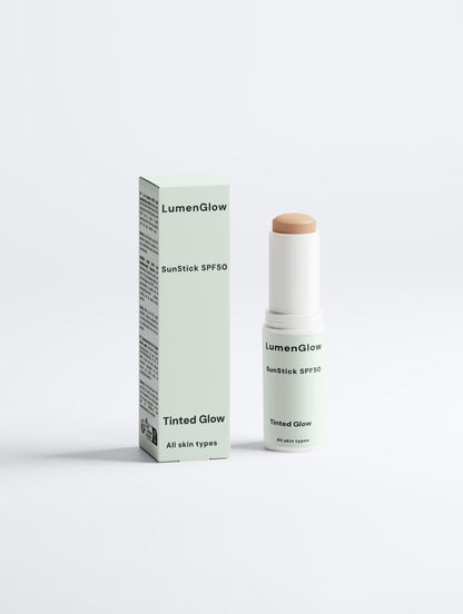 LumenGlow SunStick SPF50 - Tinted Glow