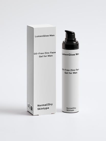 Oil-Free Zinc Face Gel for Men